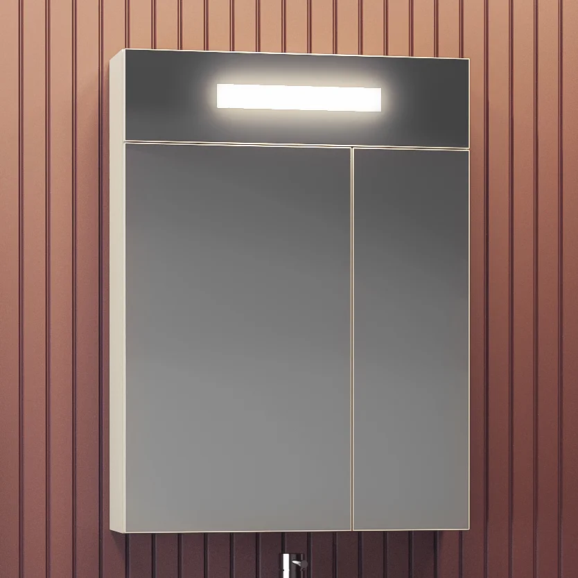 Зеркало-шкаф Opadiris Фреш 60 с подсветкой от магазина ЛесКонПром.ру