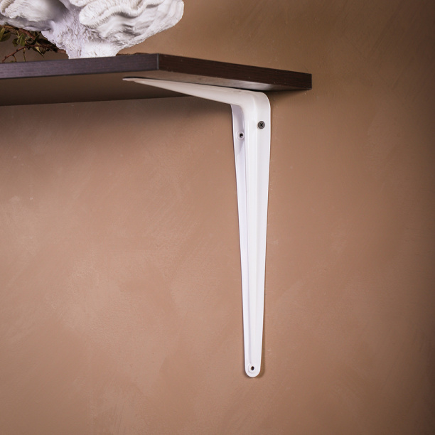 Кронштейн Практик 300х250 мм белый от магазина ЛесКонПром.ру