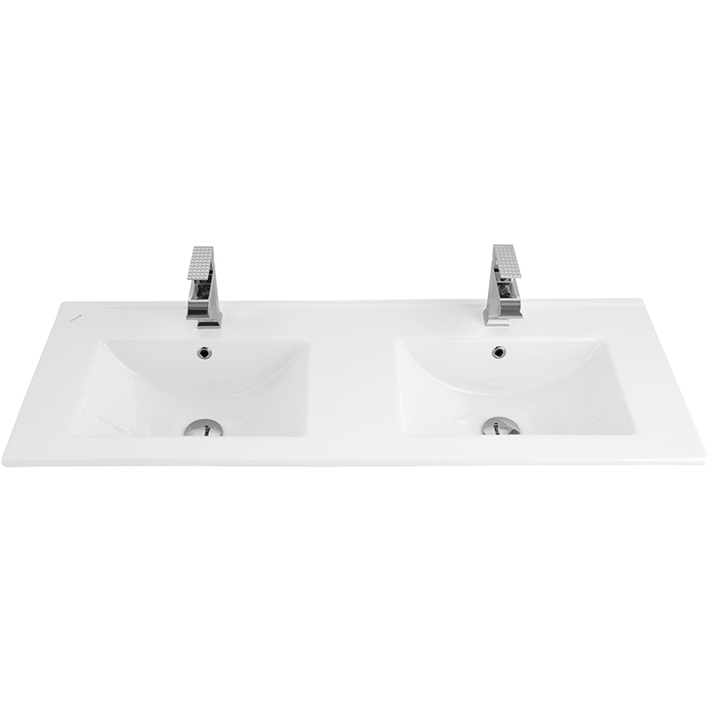 Раковина Creavit Su 121 SU121-00CB00E-0000 двойная Белая от магазина ЛесКонПром.ру