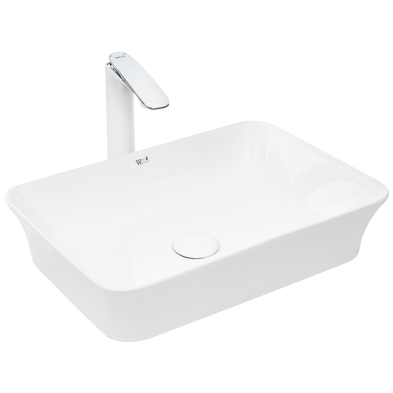 Раковина-чаша WeltWasser Elbach 2261 49 10000004560 Белый глянец от магазина ЛесКонПром.ру