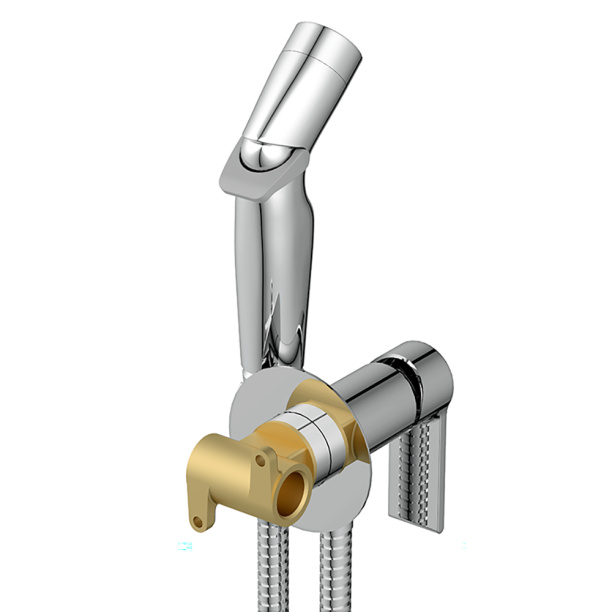 Гигиенический душ Cersanit Brasko встраиваемый хром от магазина ЛесКонПром.ру