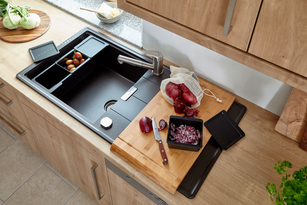 Кухонная мойка TIA 60D Large CRISTADUR 701027 от магазина ЛесКонПром.ру