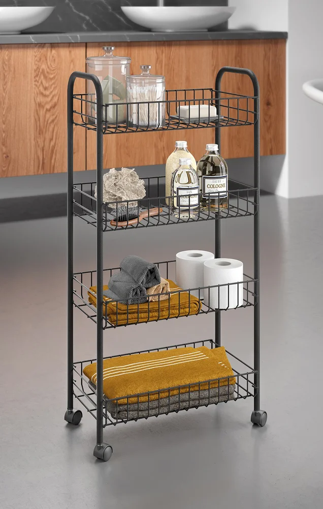 Полка Metaltex Ascona 34.45.04 4-ярусная от магазина ЛесКонПром.ру