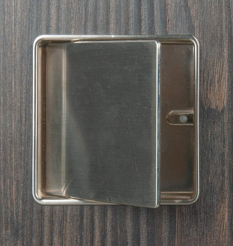 Ручка врезная мебельная Модель MN102 MN1025Z80X80G11 от магазина ЛесКонПром.ру