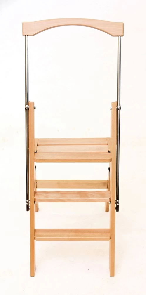 Стремянка деревянная Hoz-Block Серж 3 ступени Светлая (арт. СДР-3С) от магазина ЛесКонПром.ру