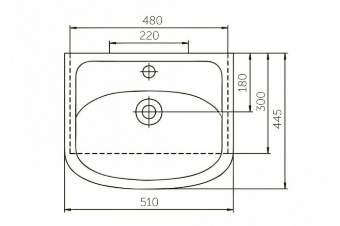 Раковина Уют 50 80353276 от магазина ЛесКонПром.ру