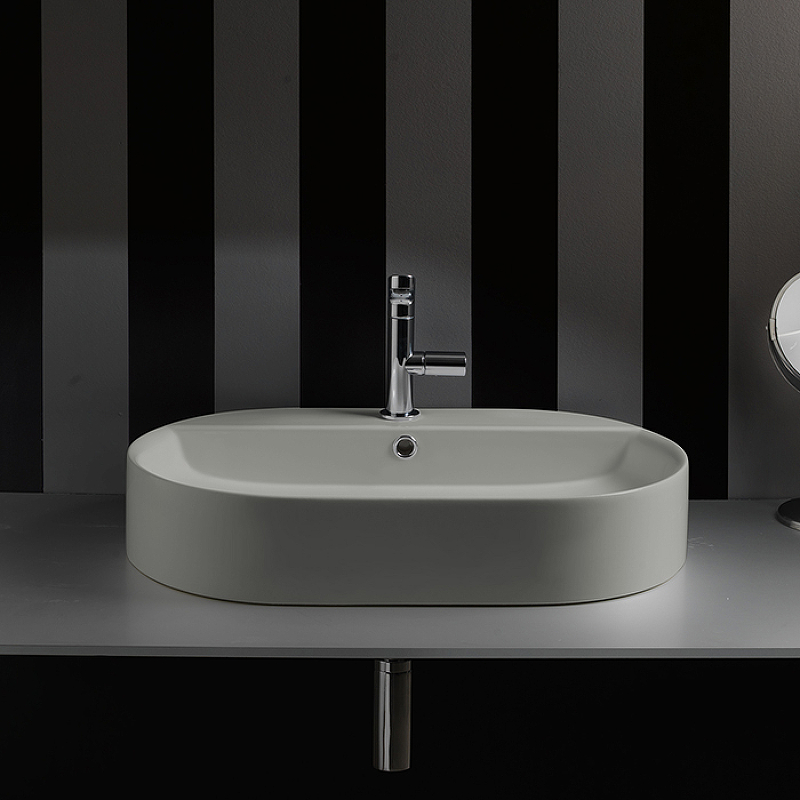 Раковина Kerasan Ciotola 65 028559*1 Grigio matt от магазина ЛесКонПром.ру