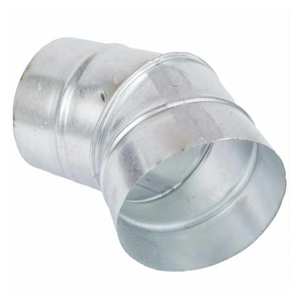 Отвод оцинкованный 200/45 от магазина ЛесКонПром.ру
