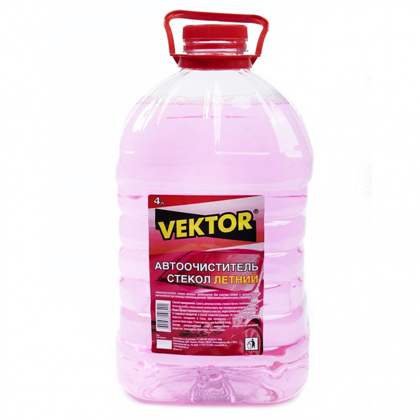 Стеклоомыватель летний VEKTOR 4 л от магазина ЛесКонПром.ру