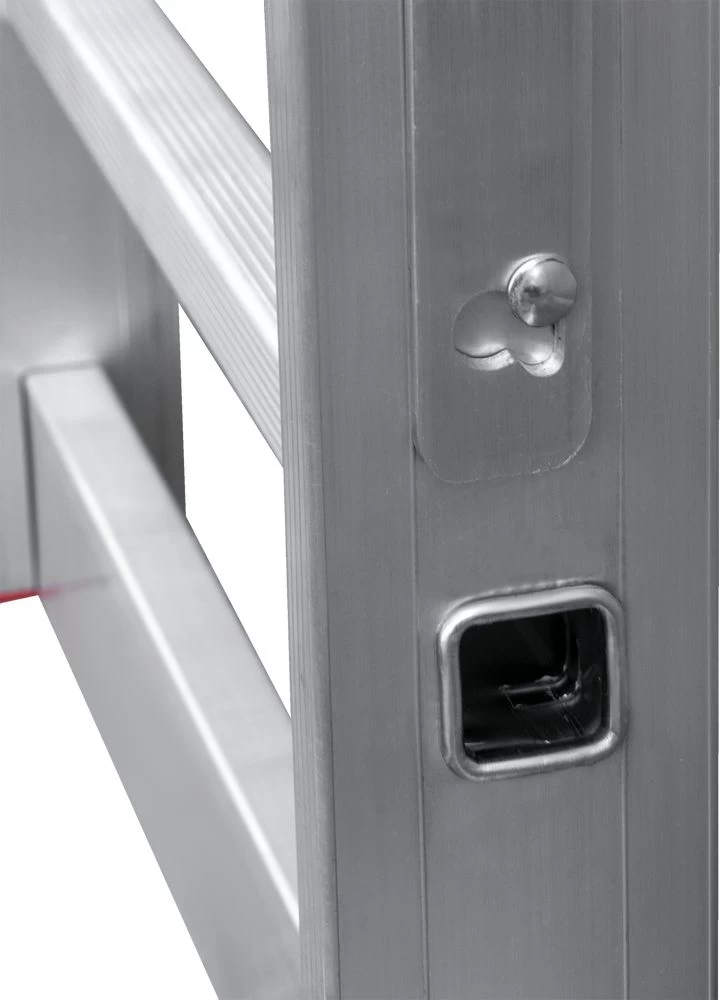 Лестница алюминиевая трехсекционная профессиональная Новая Высота 3x13 арт. 3230313 от магазина ЛесКонПром.ру