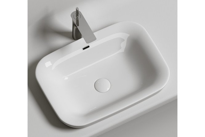 Умывальник встраиваемый сверху CERAMICA NOVA Element 80551191 от магазина ЛесКонПром.ру