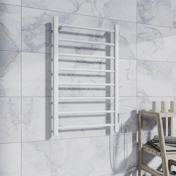 Полотенцесушитель электрический FLUMEN 200 Вт белый от магазина ЛесКонПром.ру