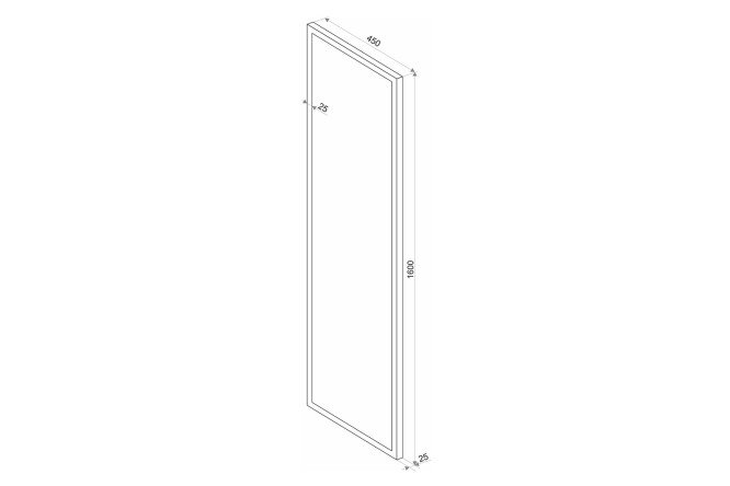 Зеркало напольное в раме Б003 80336253 от магазина ЛесКонПром.ру