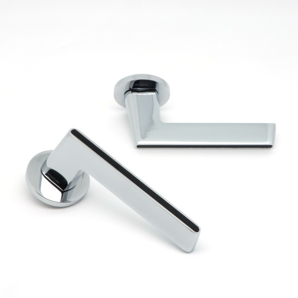 Ручки дверные NEODECO Venus EZ хром от магазина ЛесКонПром.ру