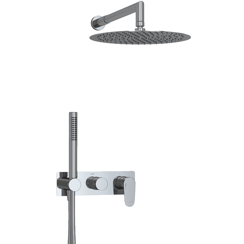 Душевая система WasserKRAFT A16116 Хром от магазина ЛесКонПром.ру