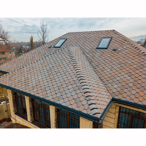 Многослойная черепица ТЕХНОНИКОЛЬ SHINGLAS Вестерн Клондайк от магазина ЛесКонПром.ру