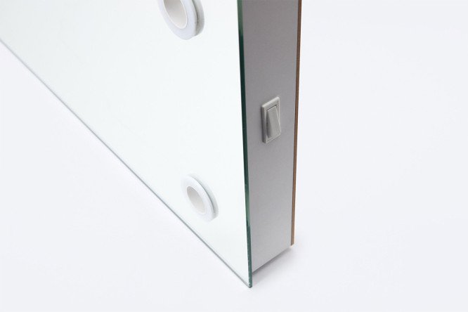 Зеркало настенное гримёрное ЗГП03 80336252 от магазина ЛесКонПром.ру