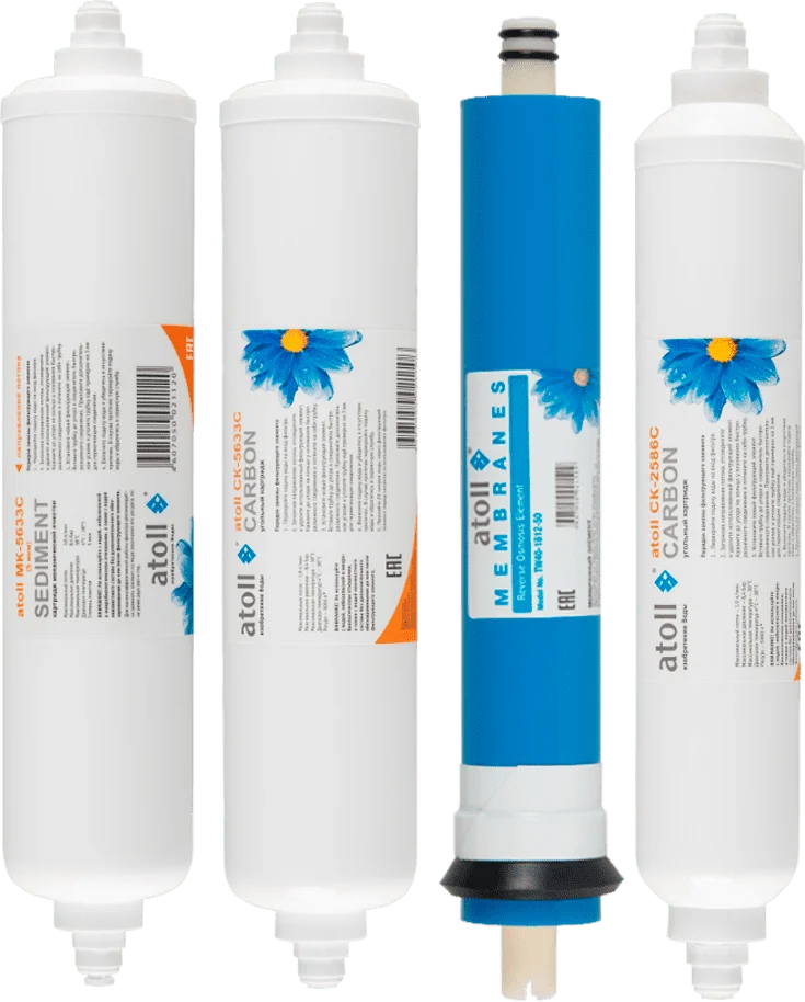 Комплект картриджей Atoll Набор №107 STD от магазина ЛесКонПром.ру