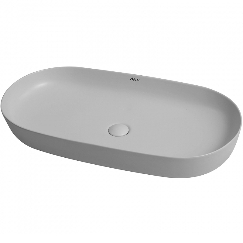 Раковина-чаша Abber Bequem 80 AC2110MLG Светло-серая матовая от магазина ЛесКонПром.ру