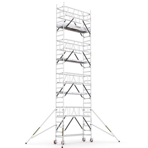 Вышка-тура алюминиевая CAGSAN  ProTUBE 60Х240, рабочая высота 9м40см(SN740_(240) от магазина ЛесКонПром.ру