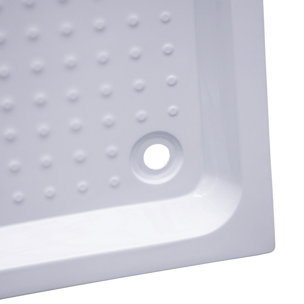 Душевой поддон FLUMEN 80х80х15 см акриловый от магазина ЛесКонПром.ру