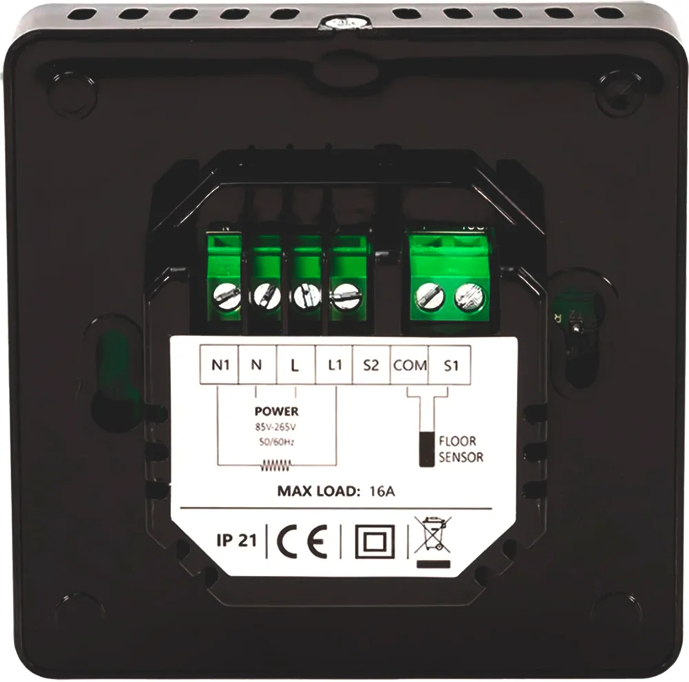 Терморегулятор Деви Prime черный от магазина ЛесКонПром.ру