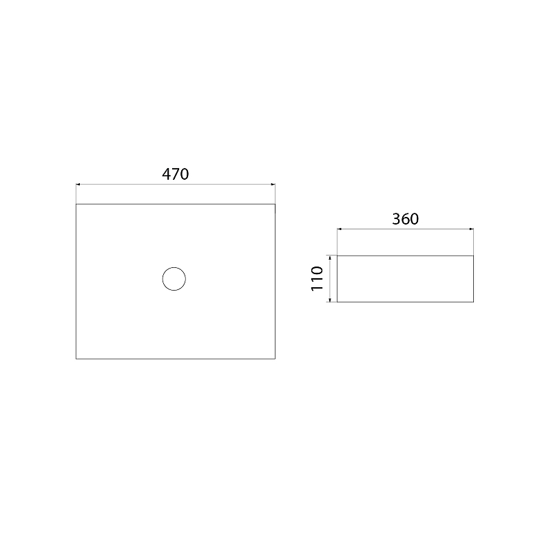 Раковина-чаша Iddis Slide 47 SLIWS02i27 Белая глянцевая от магазина ЛесКонПром.ру