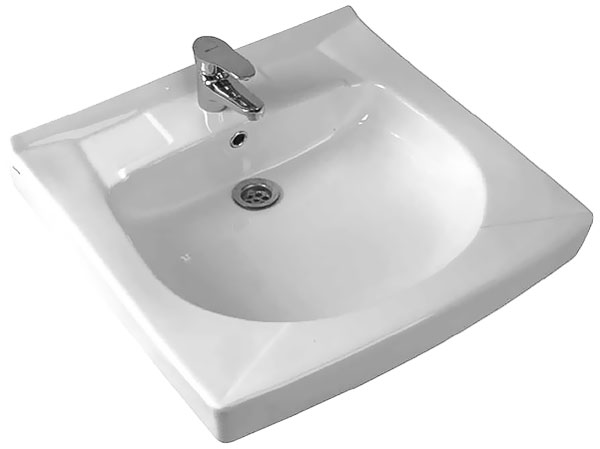 Раковина Santek Пилот 50 на стиральную машину Подвесная от магазина ЛесКонПром.ру