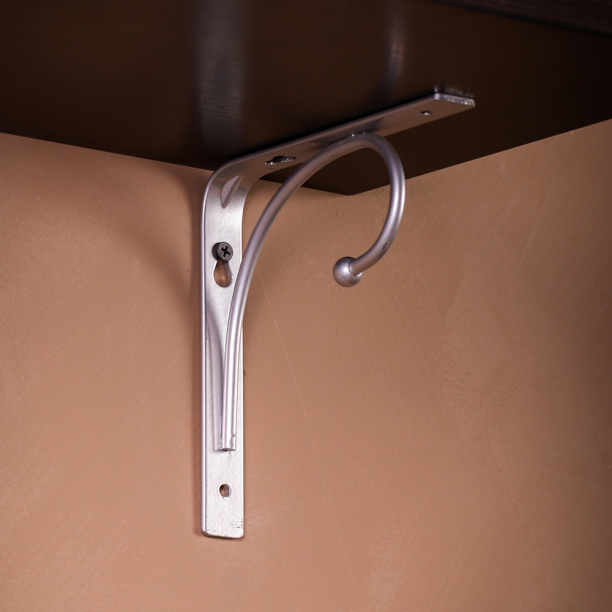 Кронштейн Лебедь 150х150 мм шампань от магазина ЛесКонПром.ру