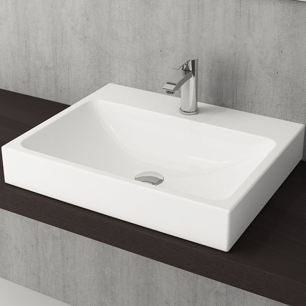 Раковина Bocchi Scala Arch 1077 Белая глянцевая от магазина ЛесКонПром.ру