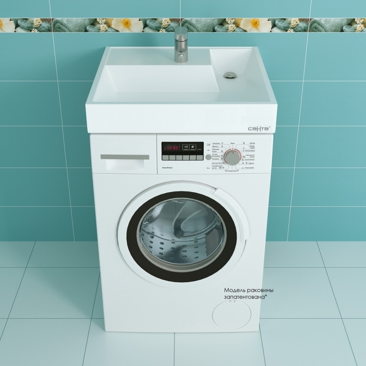 Раковина СанТа Юпитер 60 900116 Белая от магазина ЛесКонПром.ру