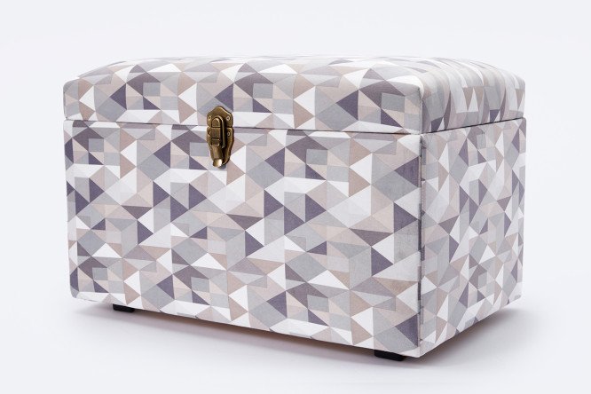 Сундук Геометрия 60x39x36 см 80514768 от магазина ЛесКонПром.ру