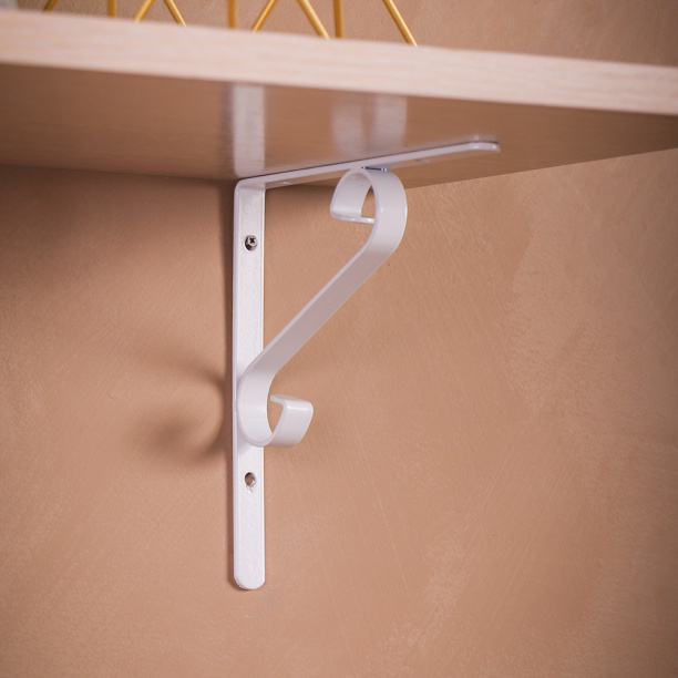 Кронштейн S 150х150 белый от магазина ЛесКонПром.ру