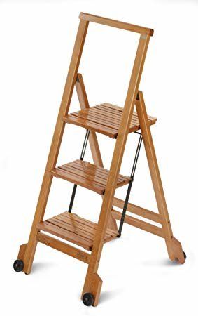 Стул-Стремянка Biblio-3 Cherry (Вишня) Aris от магазина ЛесКонПром.ру