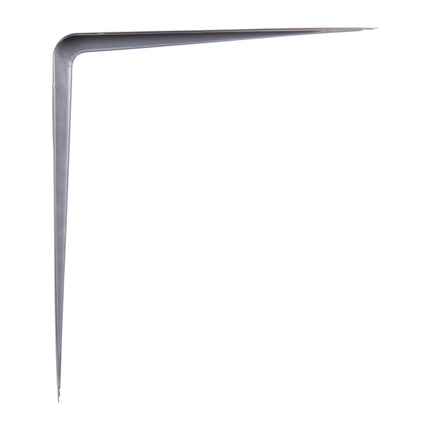 Кронштейн Практик 400х350 мм серый от магазина ЛесКонПром.ру