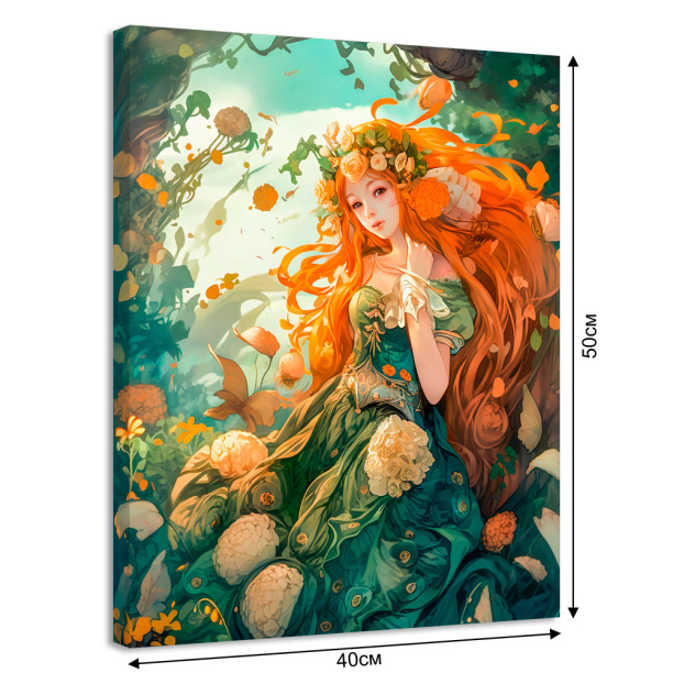 Канвас 40х40 см Смешной кот от магазина ЛесКонПром.ру