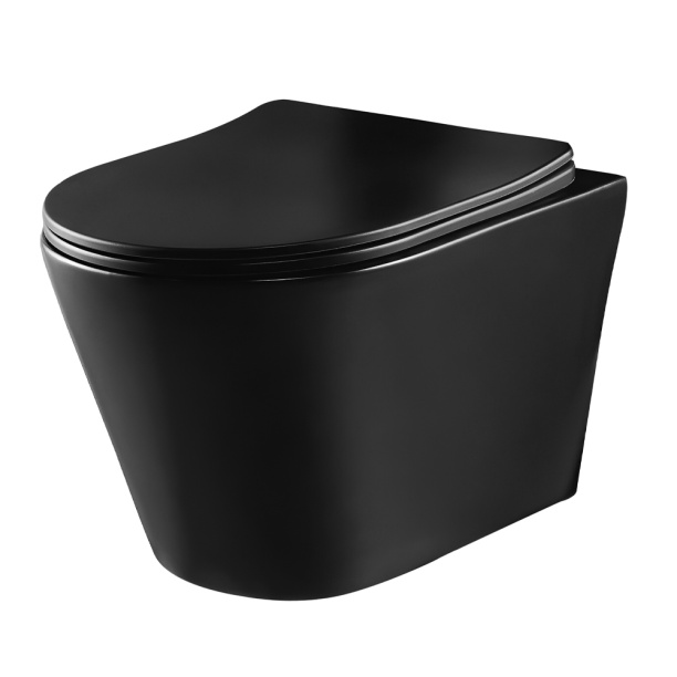 Инсталляция Culto Monet с унитазом, сиденьем, кнопкой черный от магазина ЛесКонПром.ру