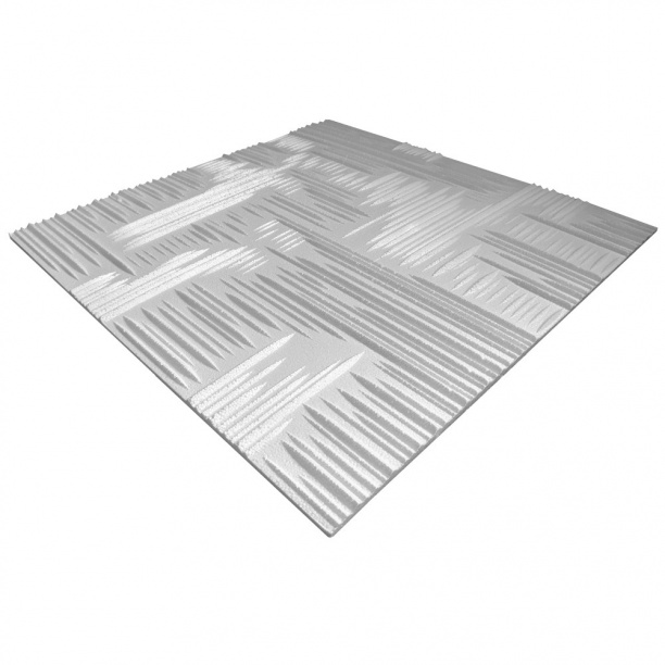 Плита потолочная Лента 50х50 см белая от магазина ЛесКонПром.ру