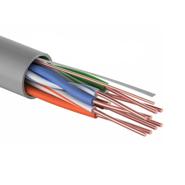 Кабель компьютерный UTP Cat5e 24AWG ССA от магазина ЛесКонПром.ру