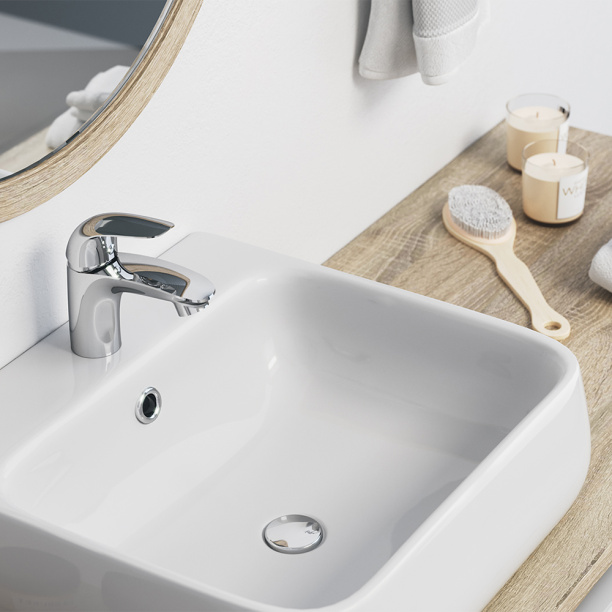 Смеситель для раковины RedBlu Palace Bit от магазина ЛесКонПром.ру