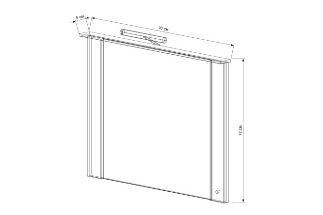 Зеркало Giovanni 80454947 от магазина ЛесКонПром.ру