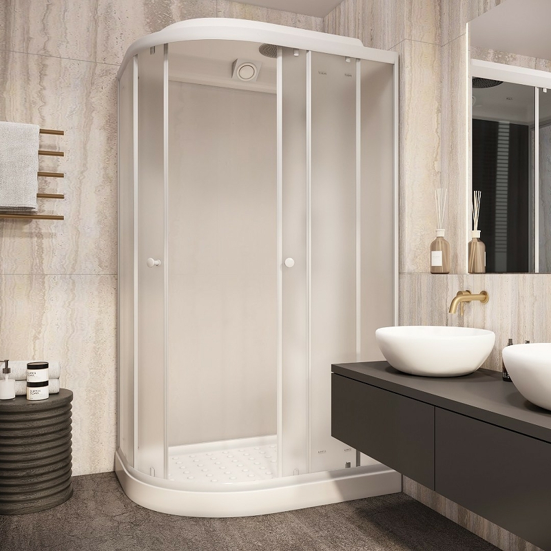 Душевая кабина Parly Effect 120x80 EF1231R без гидромассажа от магазина ЛесКонПром.ру