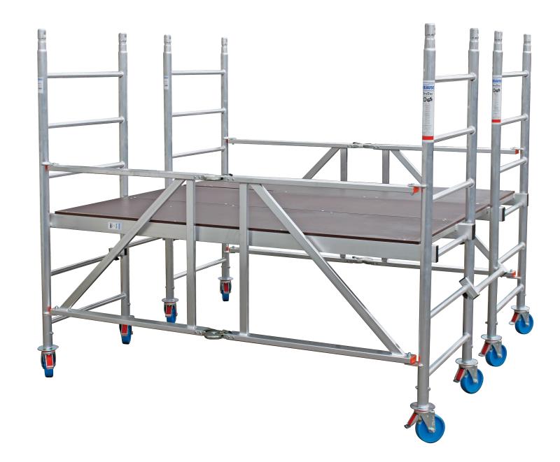 Алюминиевая Вышка-тура KRAUSE PROTEC XS-P РВ 2,9 м (Арт.920201) от магазина ЛесКонПром.ру