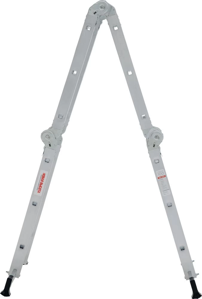 Алюминиевая четырехсекционная лестница-трансформер 340 мм NV1320 НОВАЯ ВЫСОТА 4Х4 арт.1320404 от магазина ЛесКонПром.ру