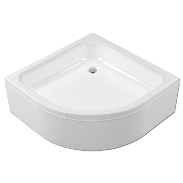 Душевой поддон МЕТАКАМ Classic S 80х80 см полукруглый от магазина ЛесКонПром.ру