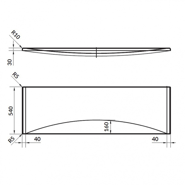Панель для ванны Cersanit Virgo 190 см от магазина ЛесКонПром.ру