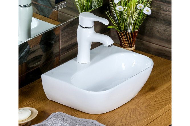 Раковина подвесная MELANA MLN-A265 80536352 от магазина ЛесКонПром.ру