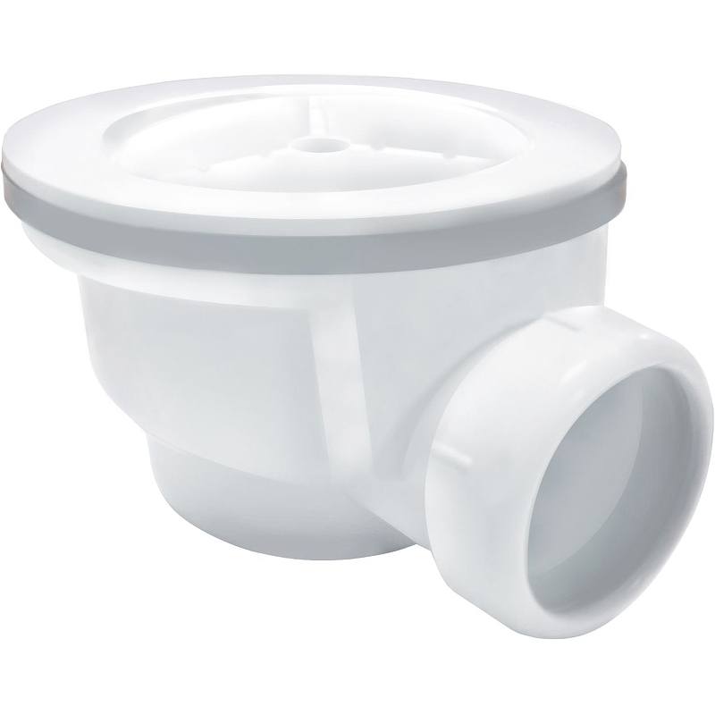 Сифон для душевого поддона WasserKRAFT D455 Белый от магазина ЛесКонПром.ру