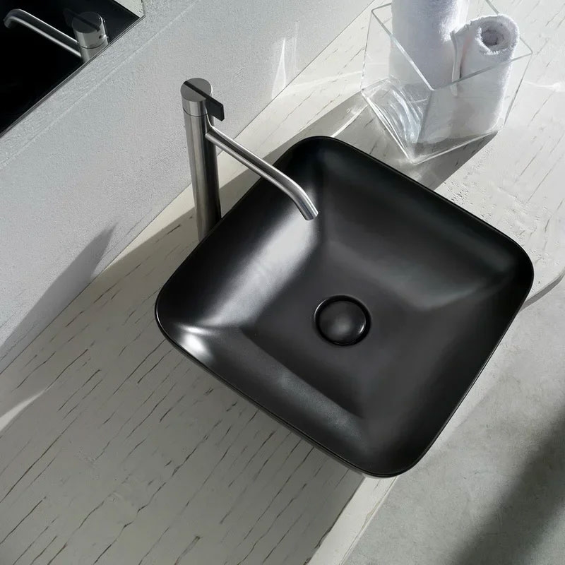 Раковина-чаша AeT Elite Square 42 L602T0R0V0105 Черная матовая от магазина ЛесКонПром.ру