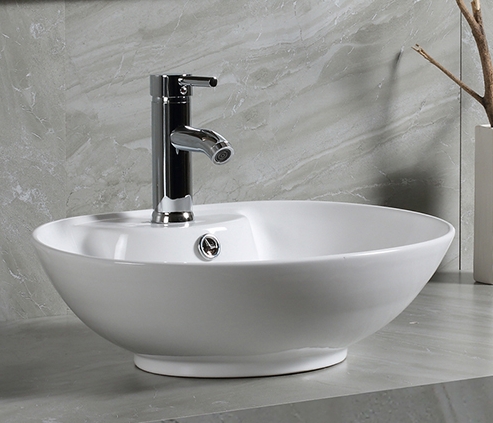 Накладная раковина Mira MR-5005 Белая от магазина ЛесКонПром.ру